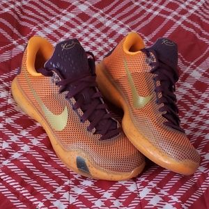 NIKE KOBE X 10 SILK ROAD Orange size 10